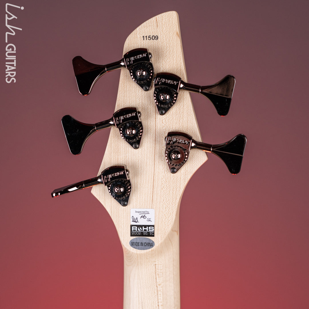 Dingwall Combustion 2 PUP 5-String Bass Indigoburst Gloss Pau Ferro Fretboard