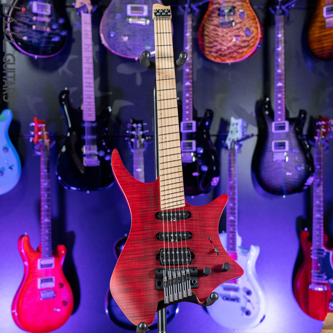 Strandberg Boden Standard NX 6 Multiscale Headless Guitar Tremolo Red