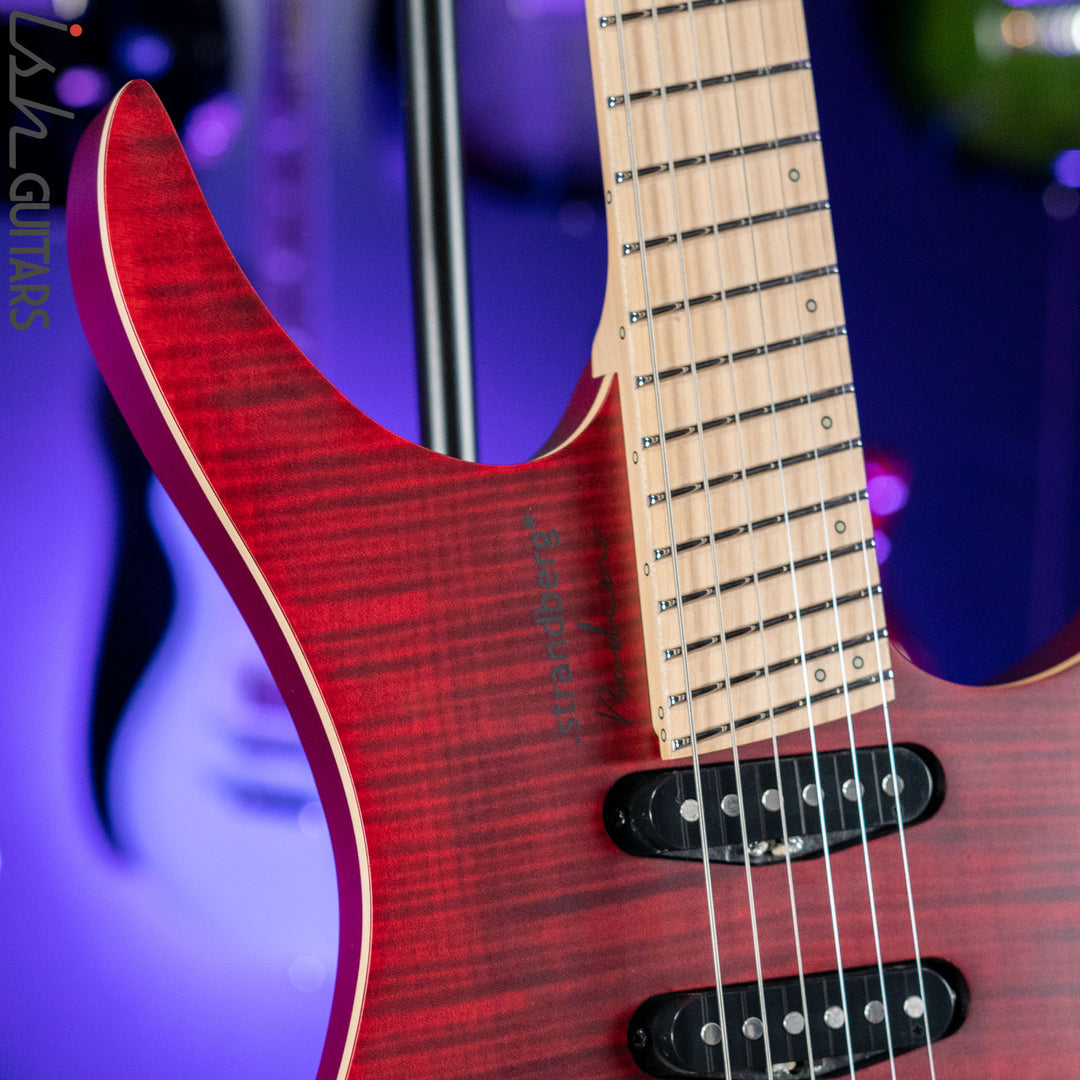 Strandberg Boden Standard NX 6 Multiscale Headless Guitar Tremolo Red
