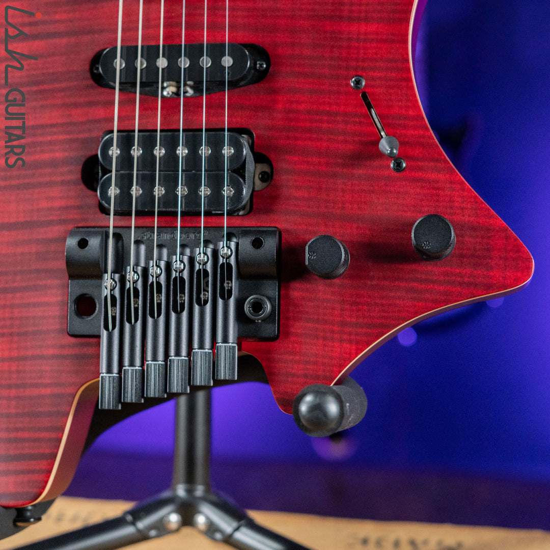 Strandberg Boden Standard NX 6 Multiscale Headless Guitar Tremolo Red