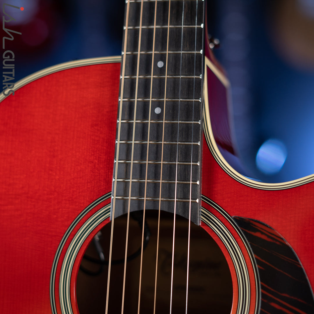Takamine CP6SSDC Singlecut Dreadnought Gloss Cherry Sunburst Demo