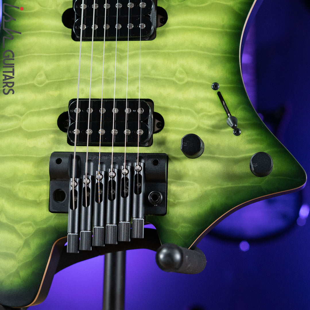 Strandberg Boden Prog NX 6 Multi-Scale Headless Guitar Earth Green