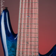 Ibanez Premium ANB306 Adam Nitti Signature 6-String Bass Blue Burst Gloss