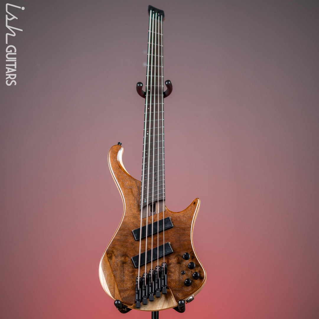 Ibanez EBH1265MS 5-String Multi-Scale Bass Natural Mocha Low Gloss Demo