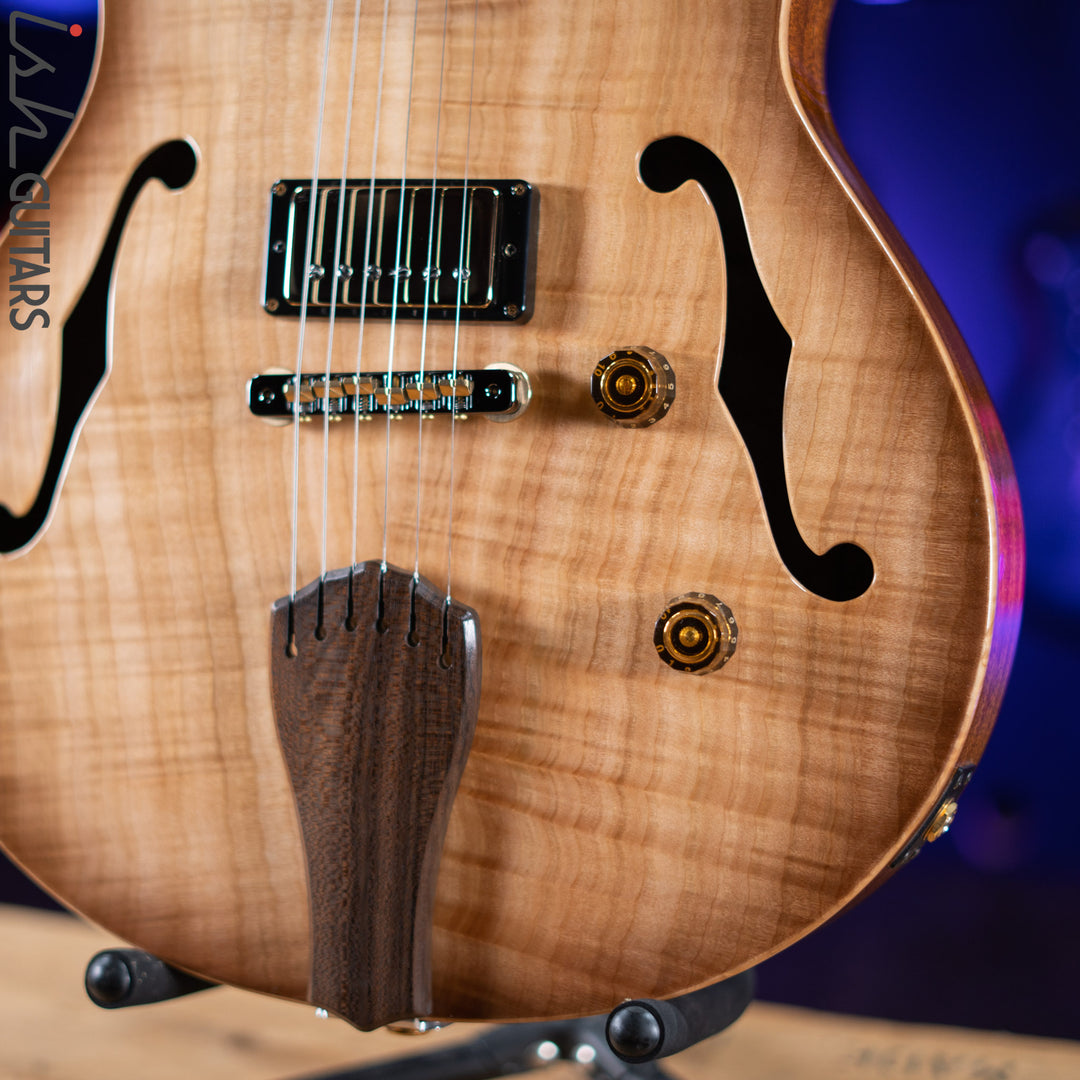 PRS Private Stock JA-15 Singlecut Archtop Natural Smoked Burst