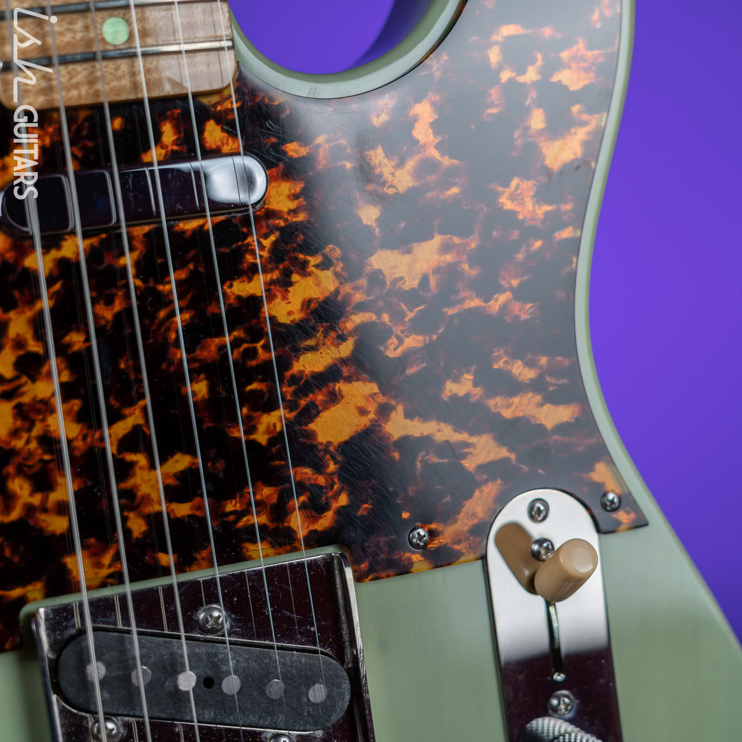 2011 DeTemple Guitars Spirit Series Tele Seafoam Green