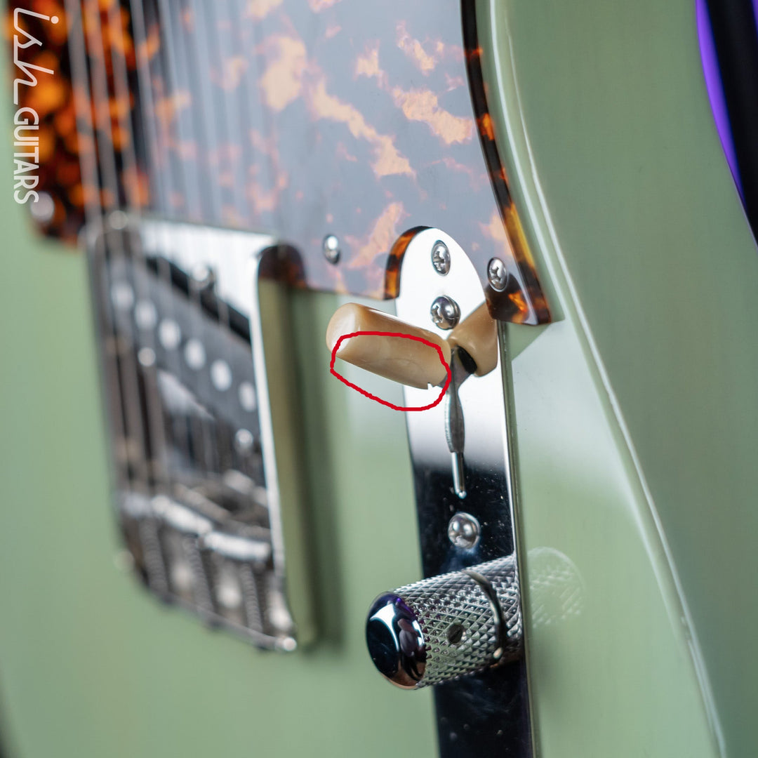 2011 DeTemple Guitars Spirit Series Tele Seafoam Green