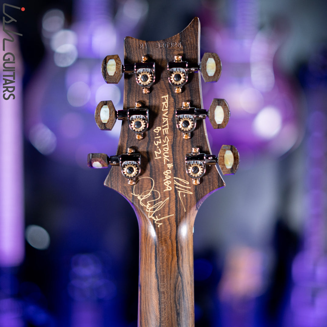 PRS Private Stock JA-15 Singlecut Archtop Natural Smoked Burst