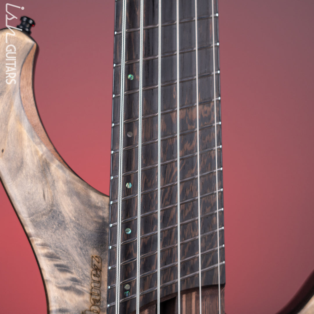 Ibanez EHB1506MS Multi-Scale 6-String Bass Black Ice Flat