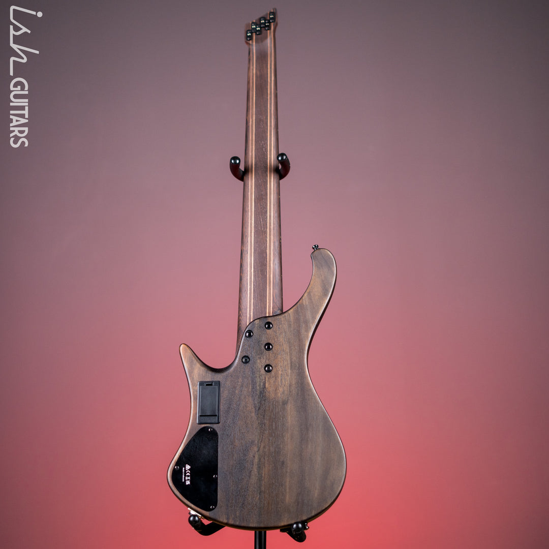 Ibanez EHB1506MS Multi-Scale 6-String Bass Black Ice Flat
