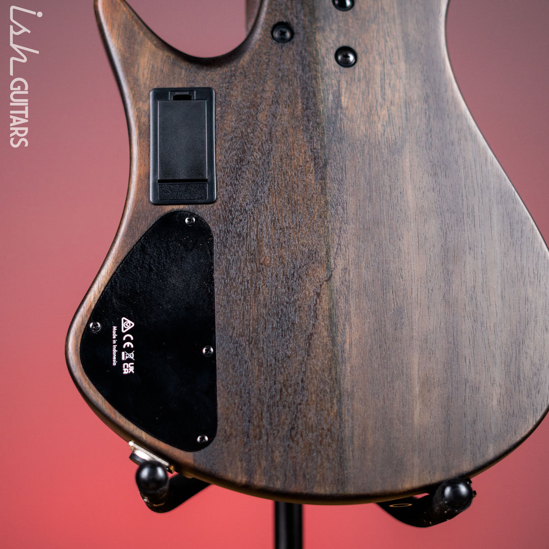 Ibanez EHB1506MS Multi-Scale 6-String Bass Black Ice Flat