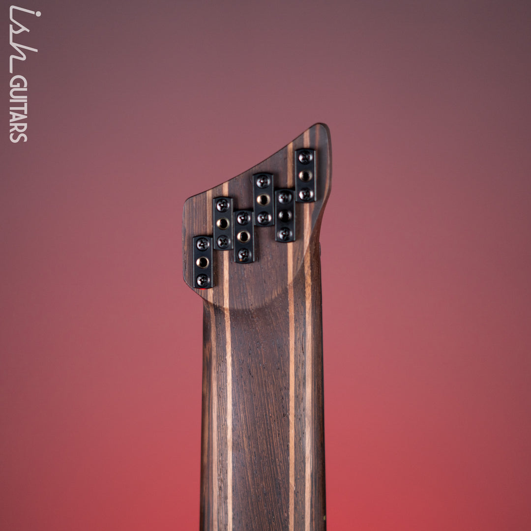 Ibanez EHB1506MS Multi-Scale 6-String Bass Black Ice Flat