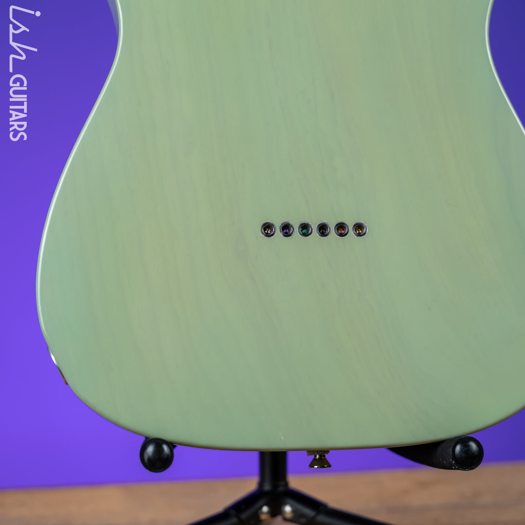 2011 DeTemple Guitars Spirit Series Tele Seafoam Green