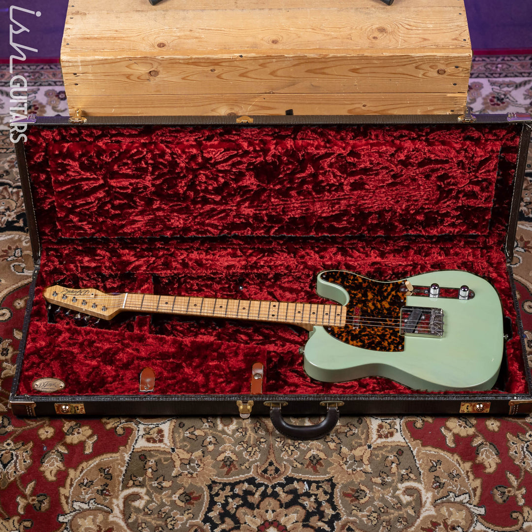 2011 DeTemple Guitars Spirit Series Tele Seafoam Green