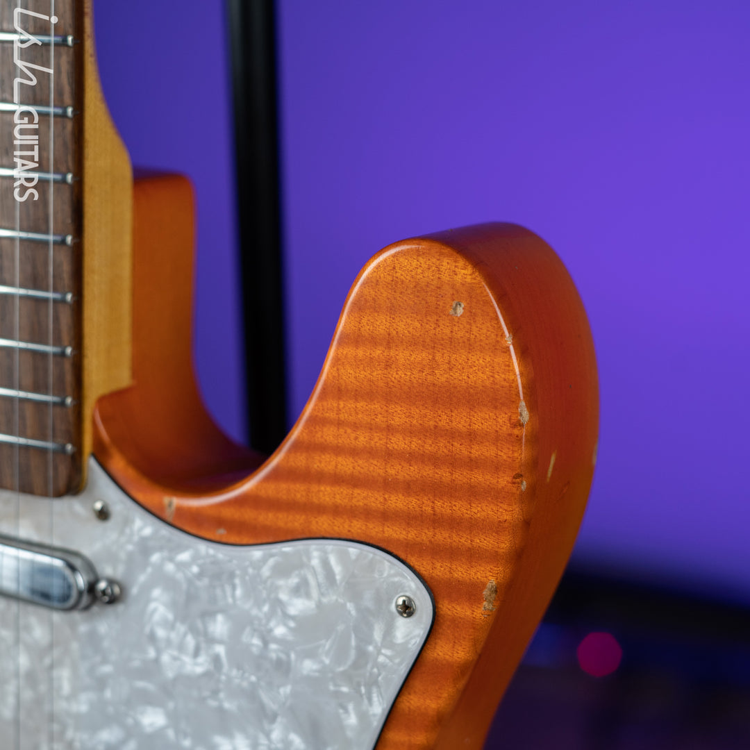 2011 Nashville Guitars T-69TL Thinline Tele Orange