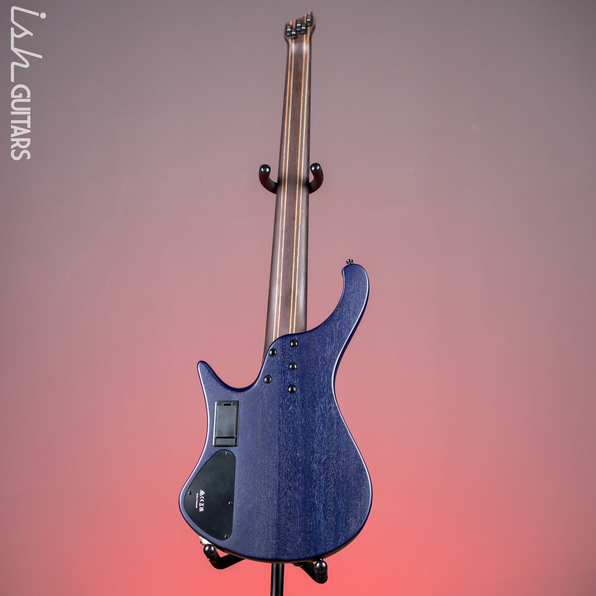Ibanez EHB1505MS Multi-Scale Headless Bass Pacific Blue Burst Flat