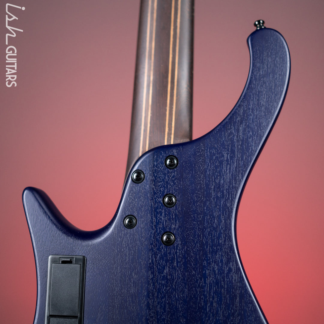 Ibanez EHB1505MS Multi-Scale Headless Bass Pacific Blue Burst Flat
