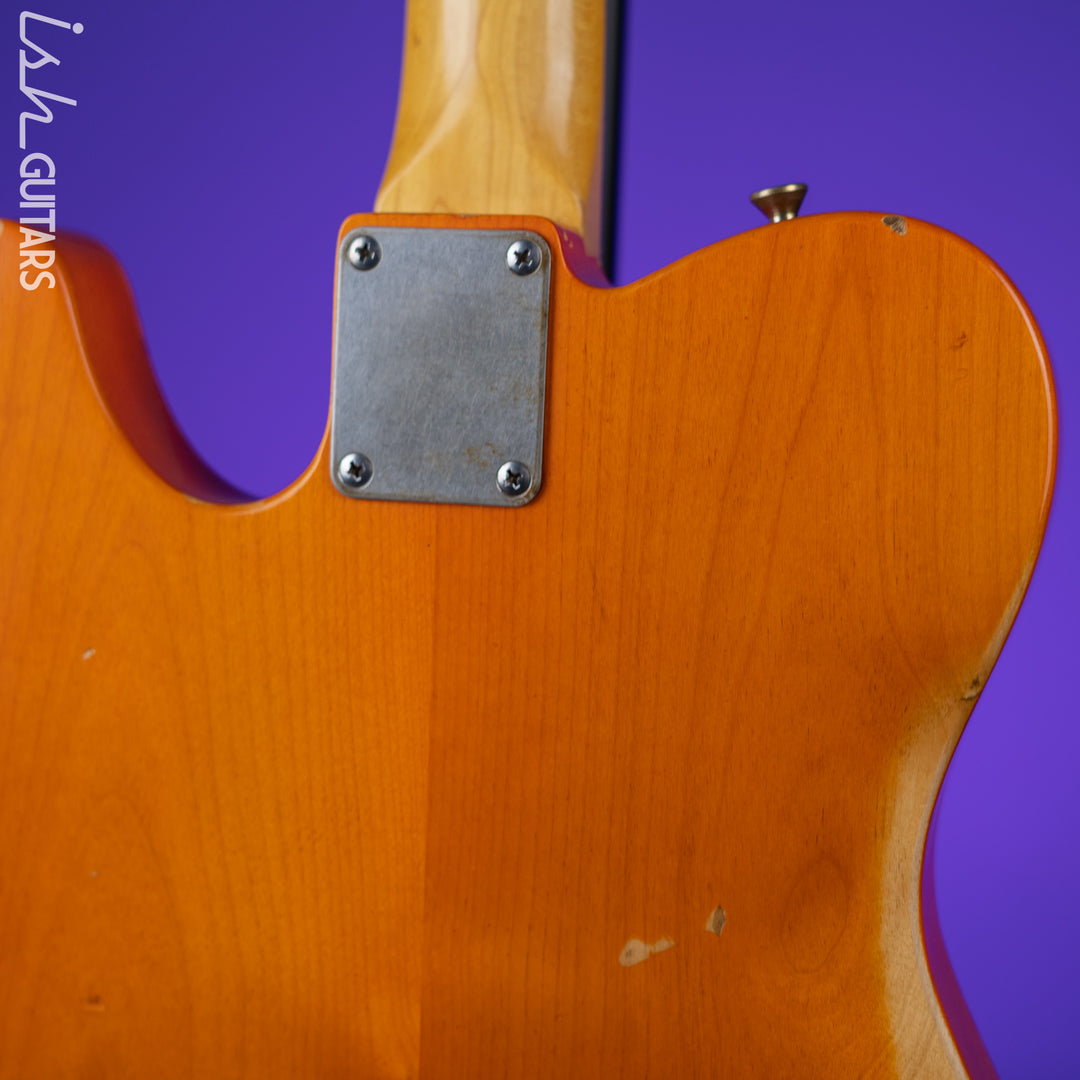 2011 Nashville Guitars T-69TL Thinline Tele Orange