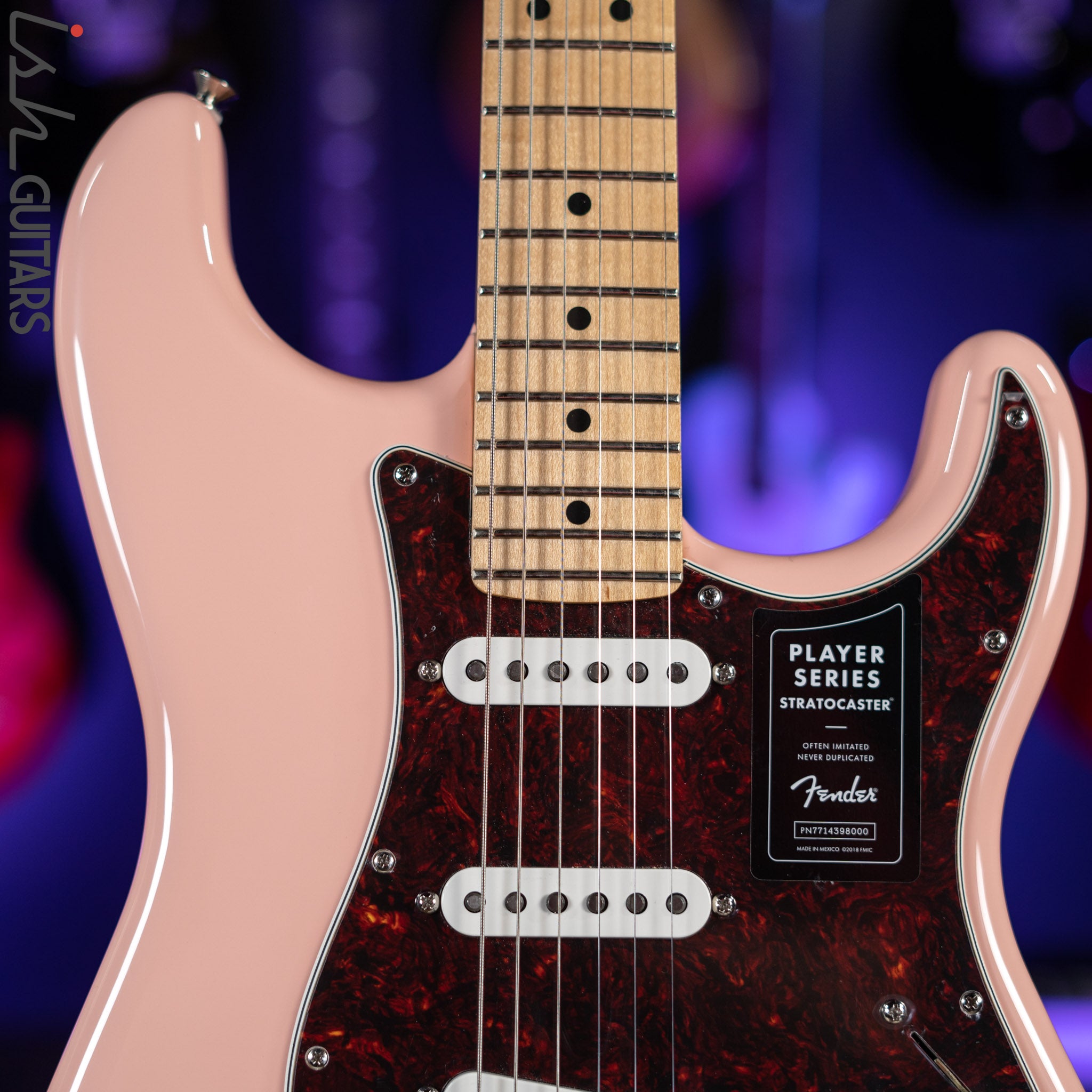 2021 Fender Player's Series Stratocaster Mexico Shell Pink MINT