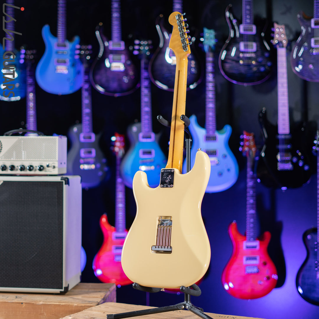 2018 Fender Eric Johnson Thinline Strat Vintage White