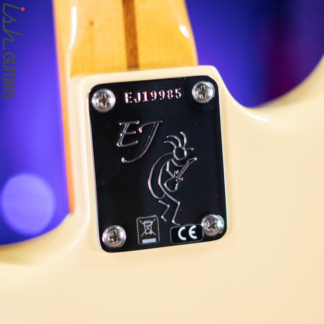 2018 Fender Eric Johnson Thinline Strat Vintage White