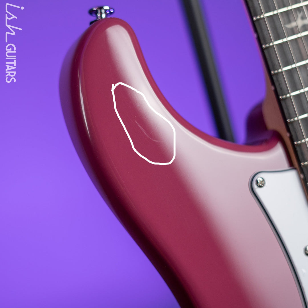 PRS SE Silver Sky Dragon Fruit Demo
