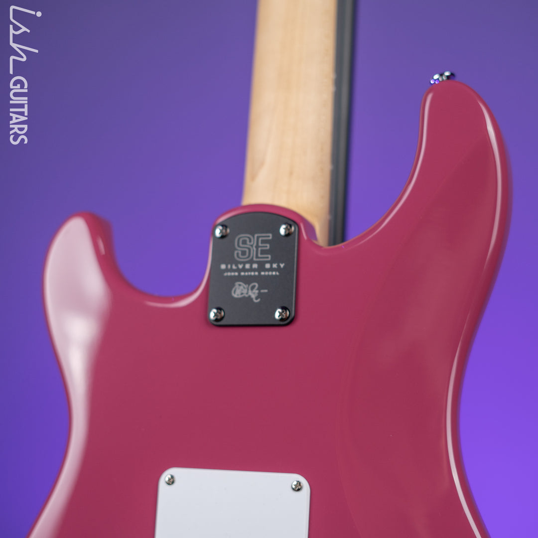 PRS SE Silver Sky Dragon Fruit Demo