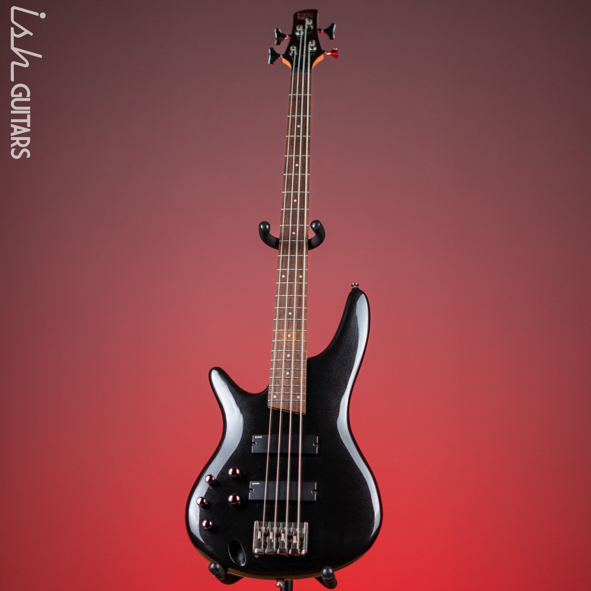 Ibanez SR300L ブラック レフティ•左 2012 Ibanez SR Standard Series SR300L Black Left Handed – Ish Guitars