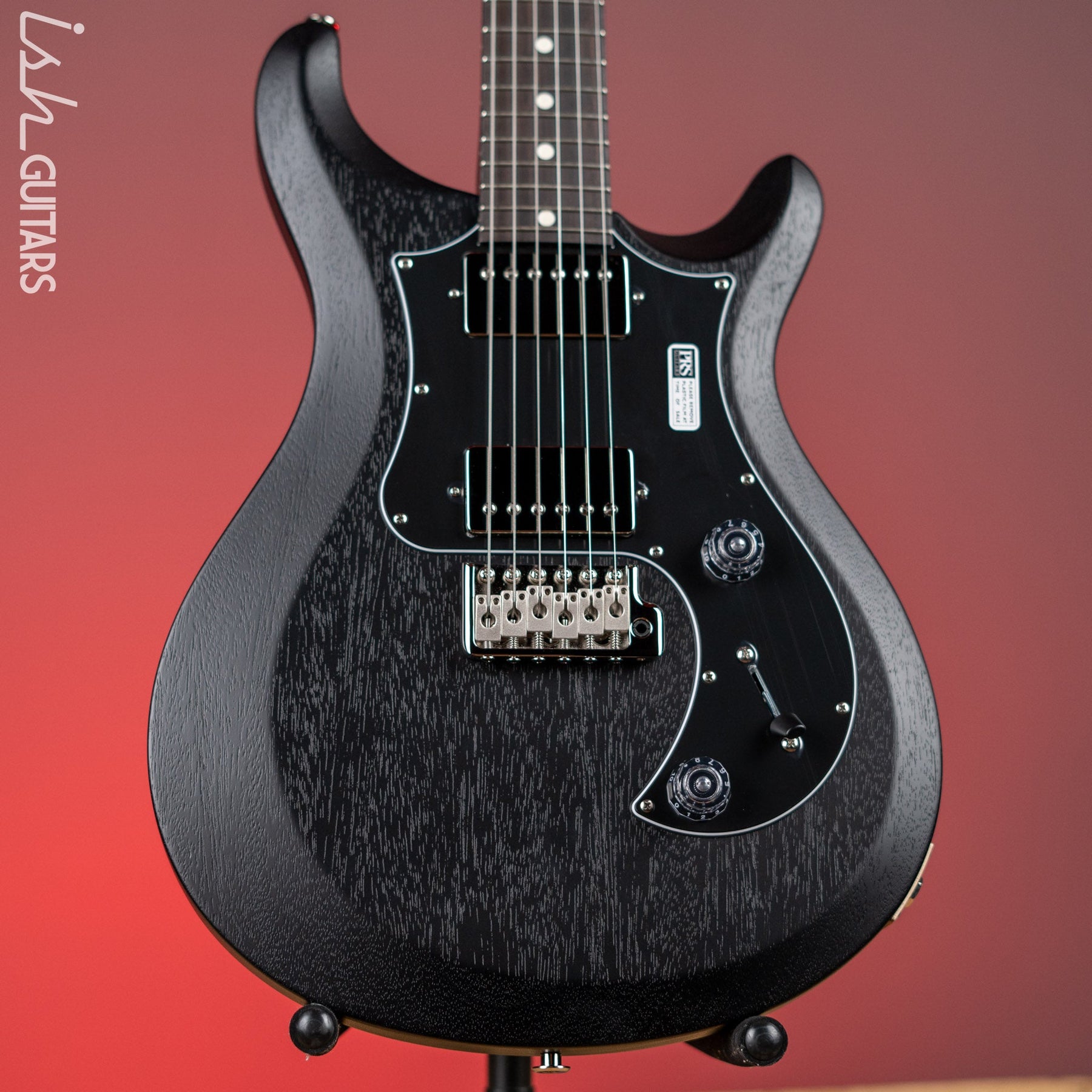 PRS S2 Standard 24 Charcoal Satin Nitro – Ish Guitars