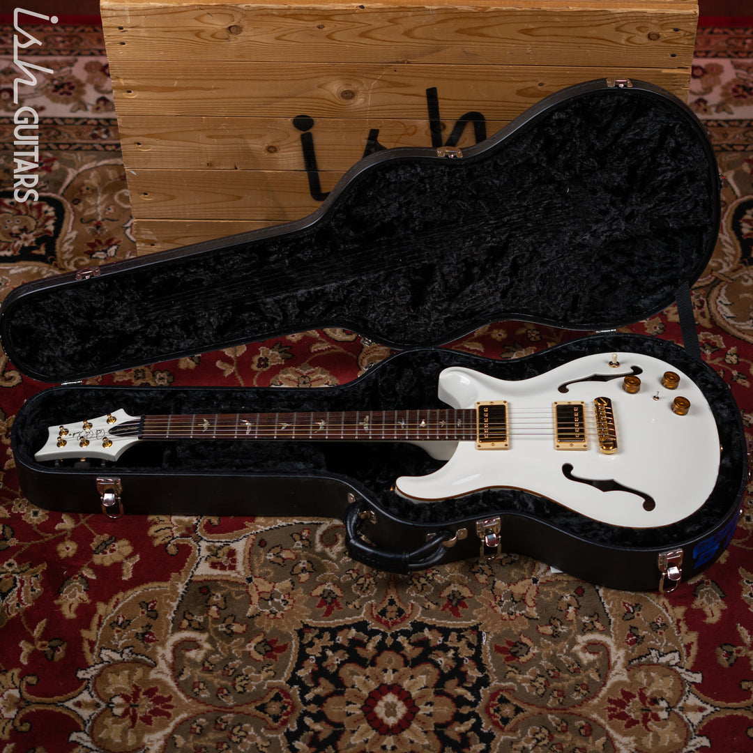 2000 PRS McCarty Hollowbody I Piezo Spruce Top Antique White
