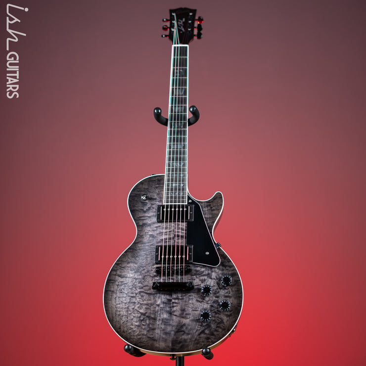 2019 Gibson Les Paul Dark Knight Smoke Black Burst