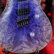 PRS Private Stock Custom 24 Multi-scale 6-String Purple Reverse Glow Satin