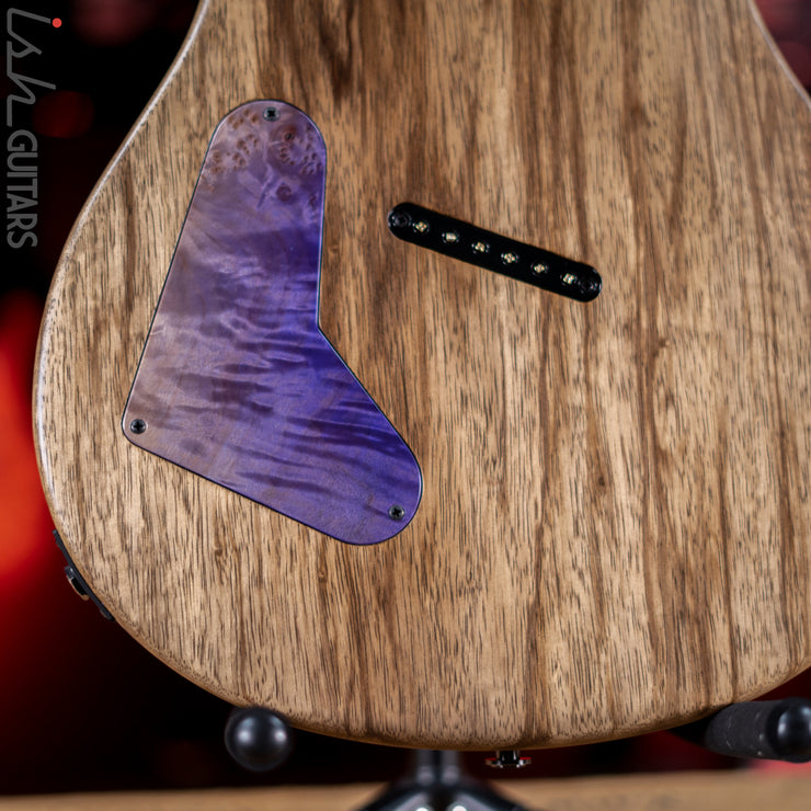 PRS Private Stock Custom 24 Multi-scale 6-String Purple Reverse Glow Satin