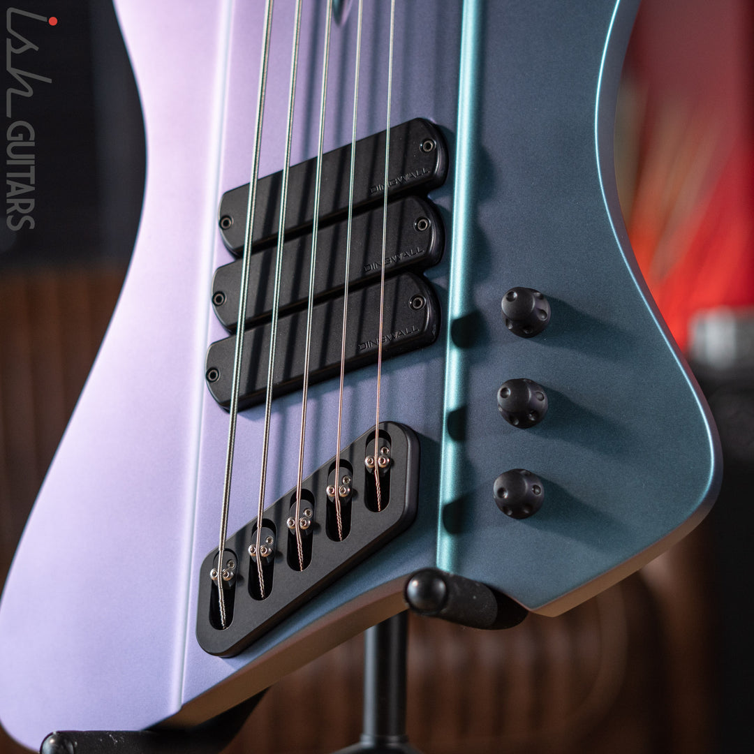 Dingwall D-Roc Custom 5-String Bass Custom Riddler Colorshift Matte