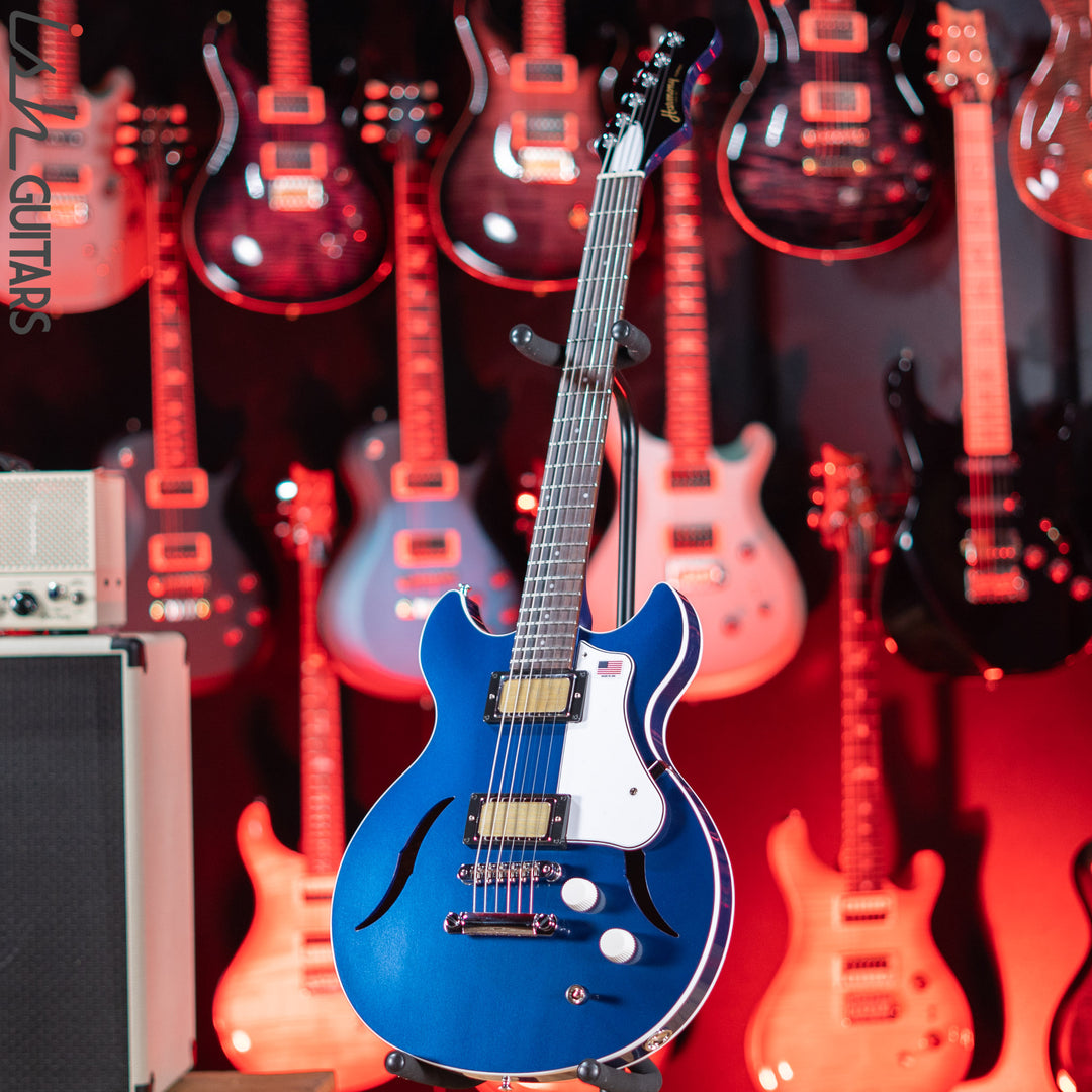 Harmony Standard Comet Electric Guitar Midnight Blue