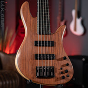 Fodera Emperor Deluxe 2022 Anniversary 5-String Bass Bubinga Top Natural Satin