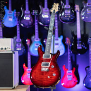 PRS CE 24 Electric Guitar Fire Red Burst Red Binding