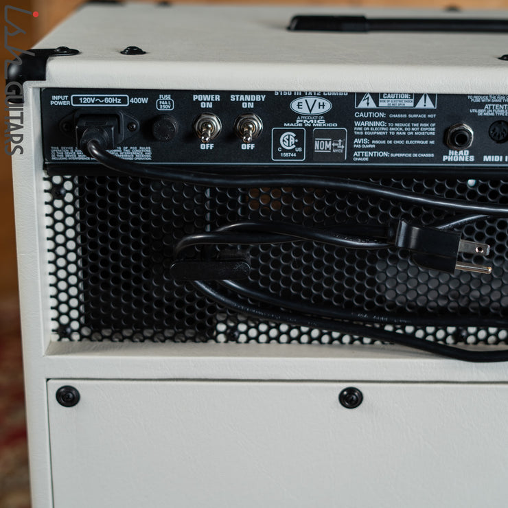 EVH 5150 III 6L6 1x12 Combo Amp Ivory - MINT – Ish Guitars