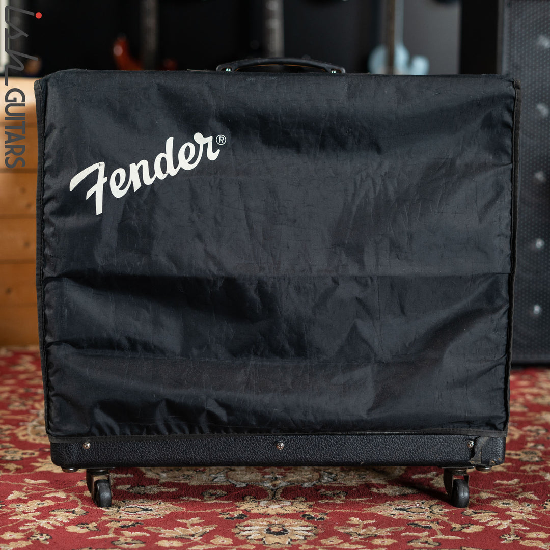 1991 Fender DeVille Combo Amplifier Black Tolex