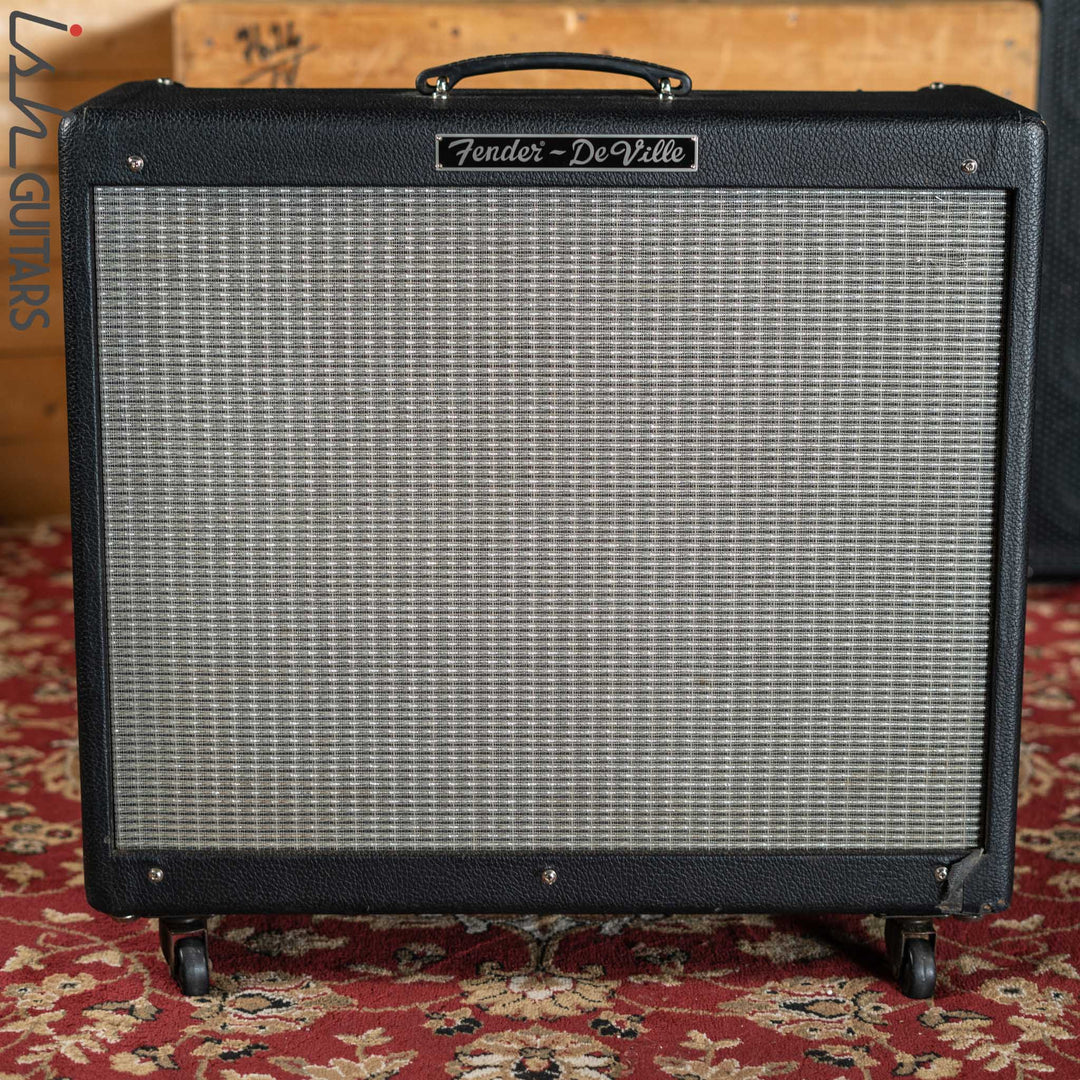 1991 Fender DeVille Combo Amplifier Black Tolex