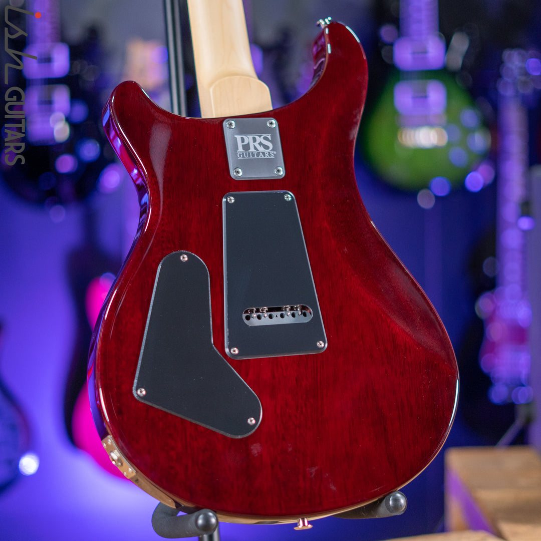 PRS CE 24 Electric Guitar Fire Red Burst Red Binding