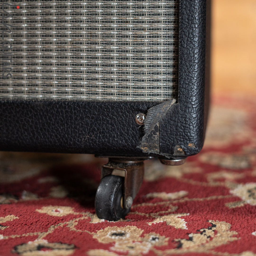 1991 Fender DeVille Combo Amplifier Black Tolex