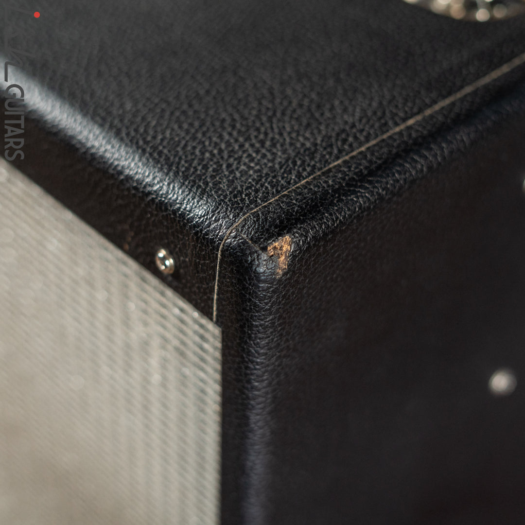 1991 Fender DeVille Combo Amplifier Black Tolex