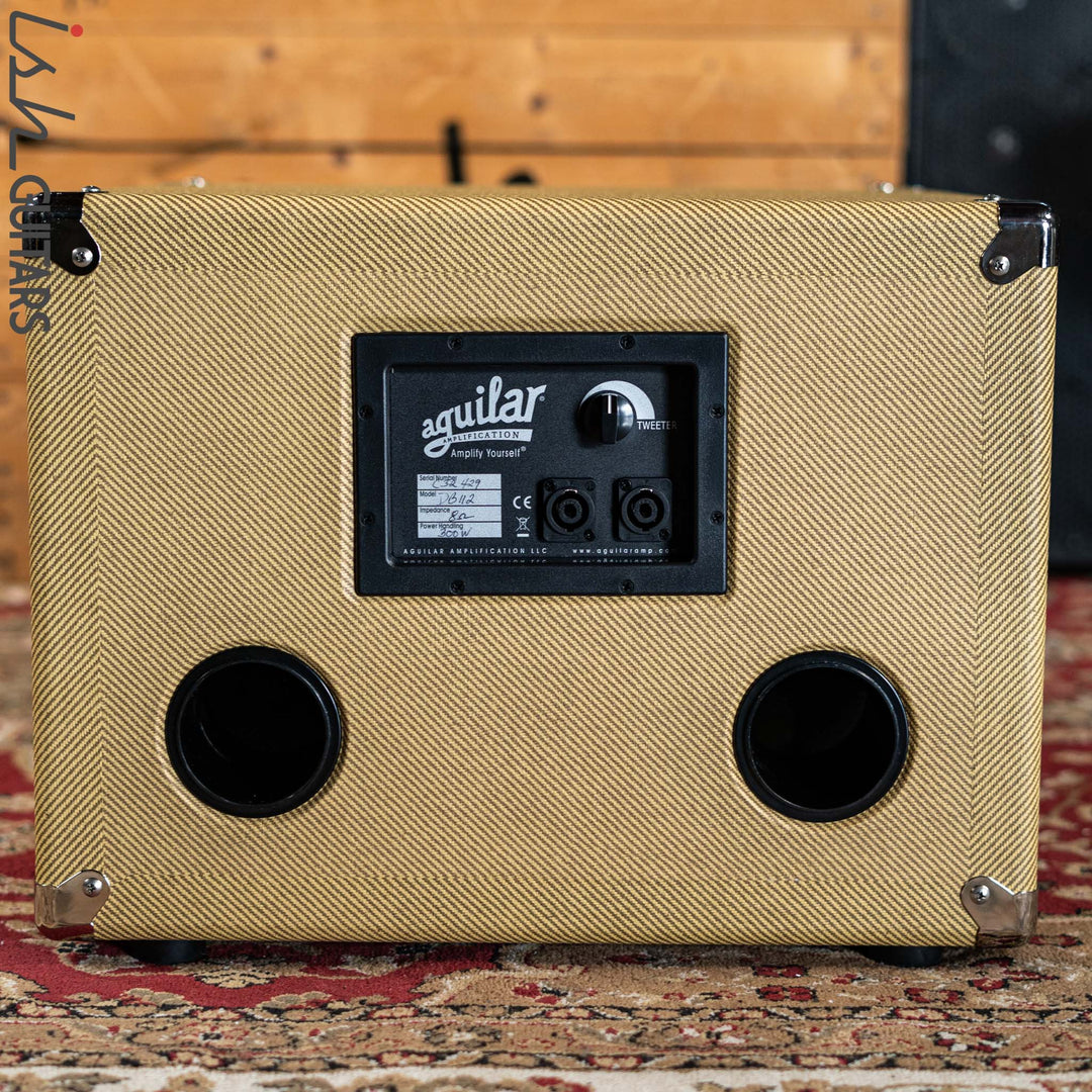 Aguilar DB112 Boss Tweed 8ohm Bass Speaker Cabinet