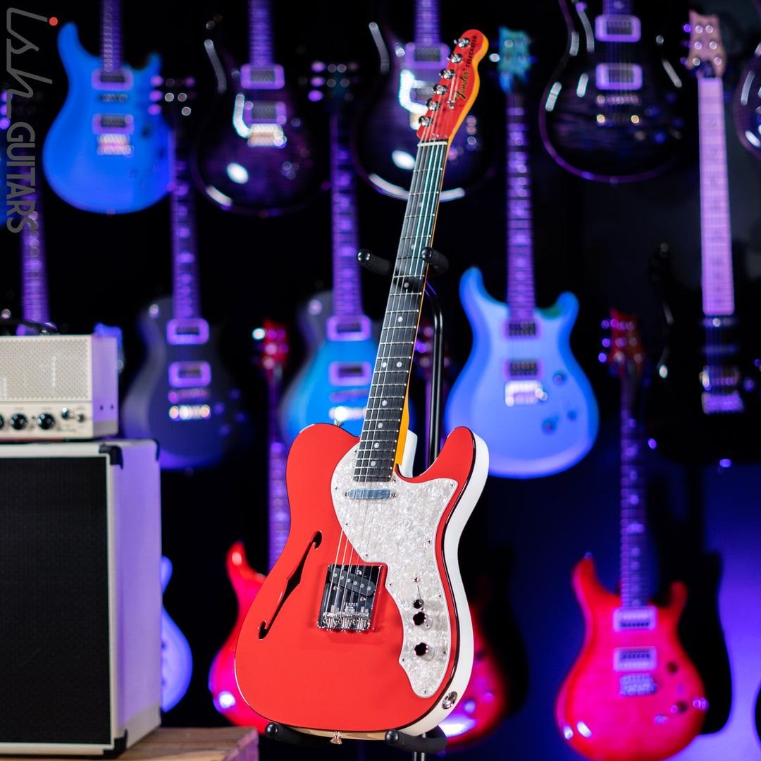 2019 Fender Two Tone Telecaster Fiesta Red Wine