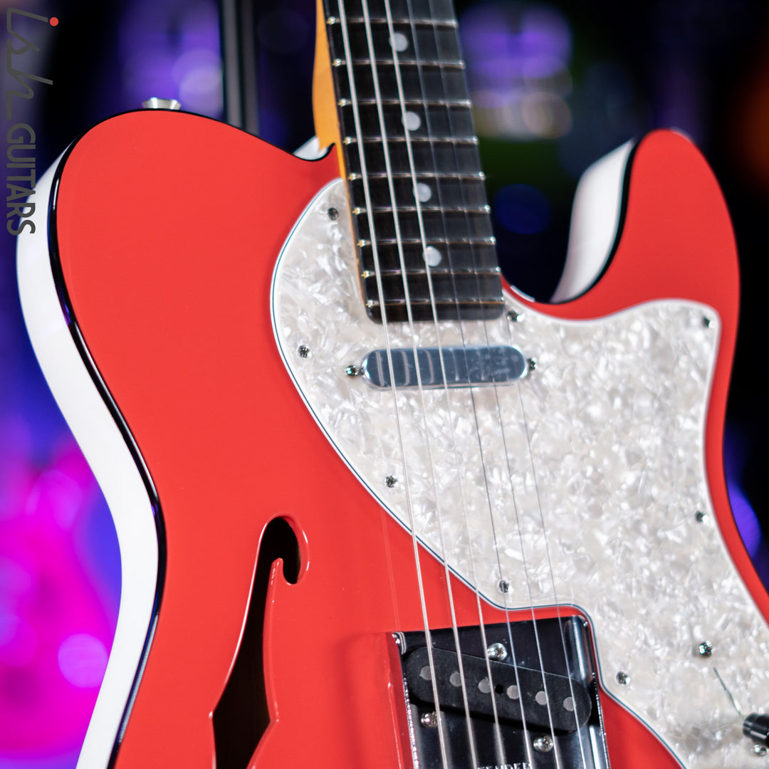 2019 Fender Two Tone Telecaster Fiesta Red Wine
