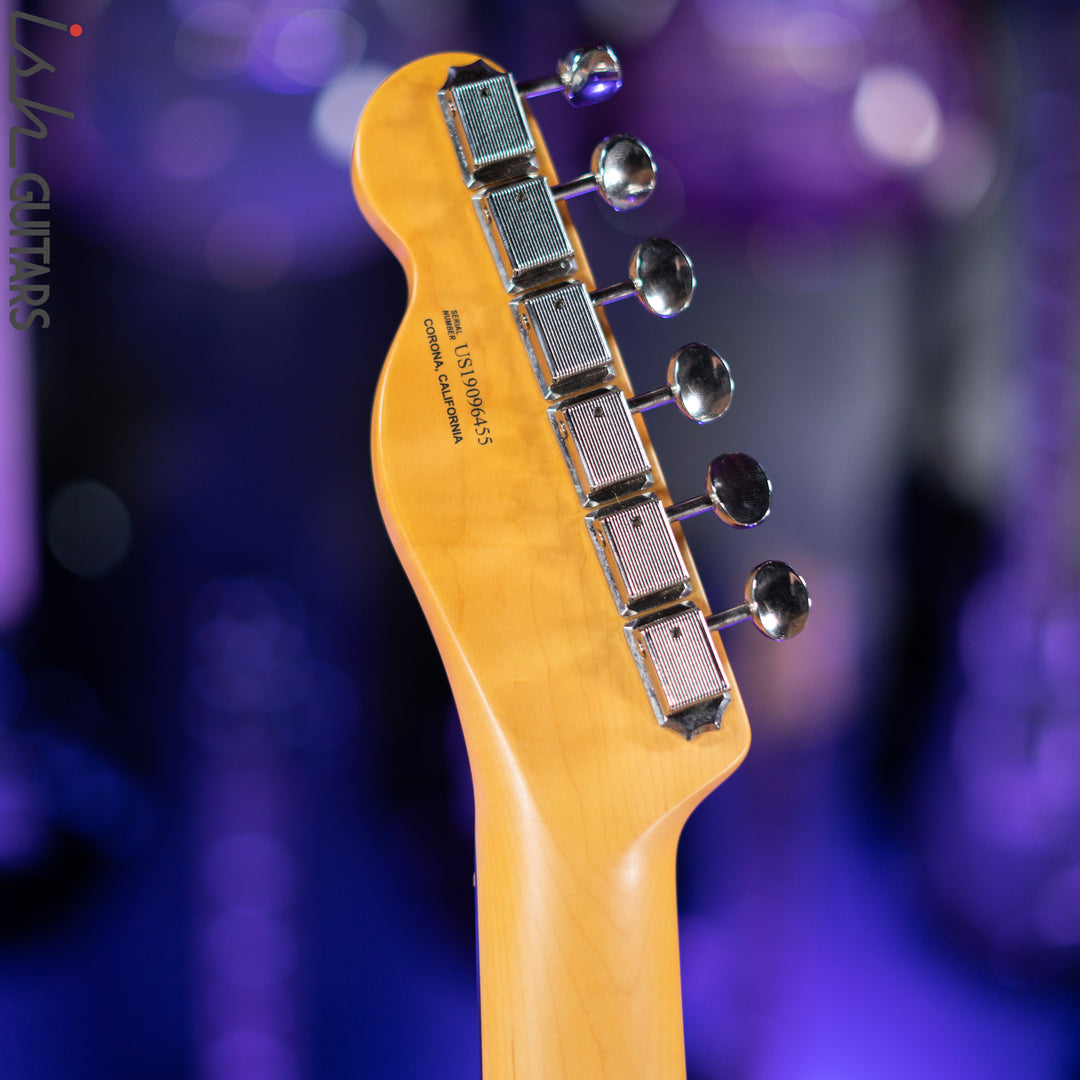 2019 Fender Two Tone Telecaster Fiesta Red Wine