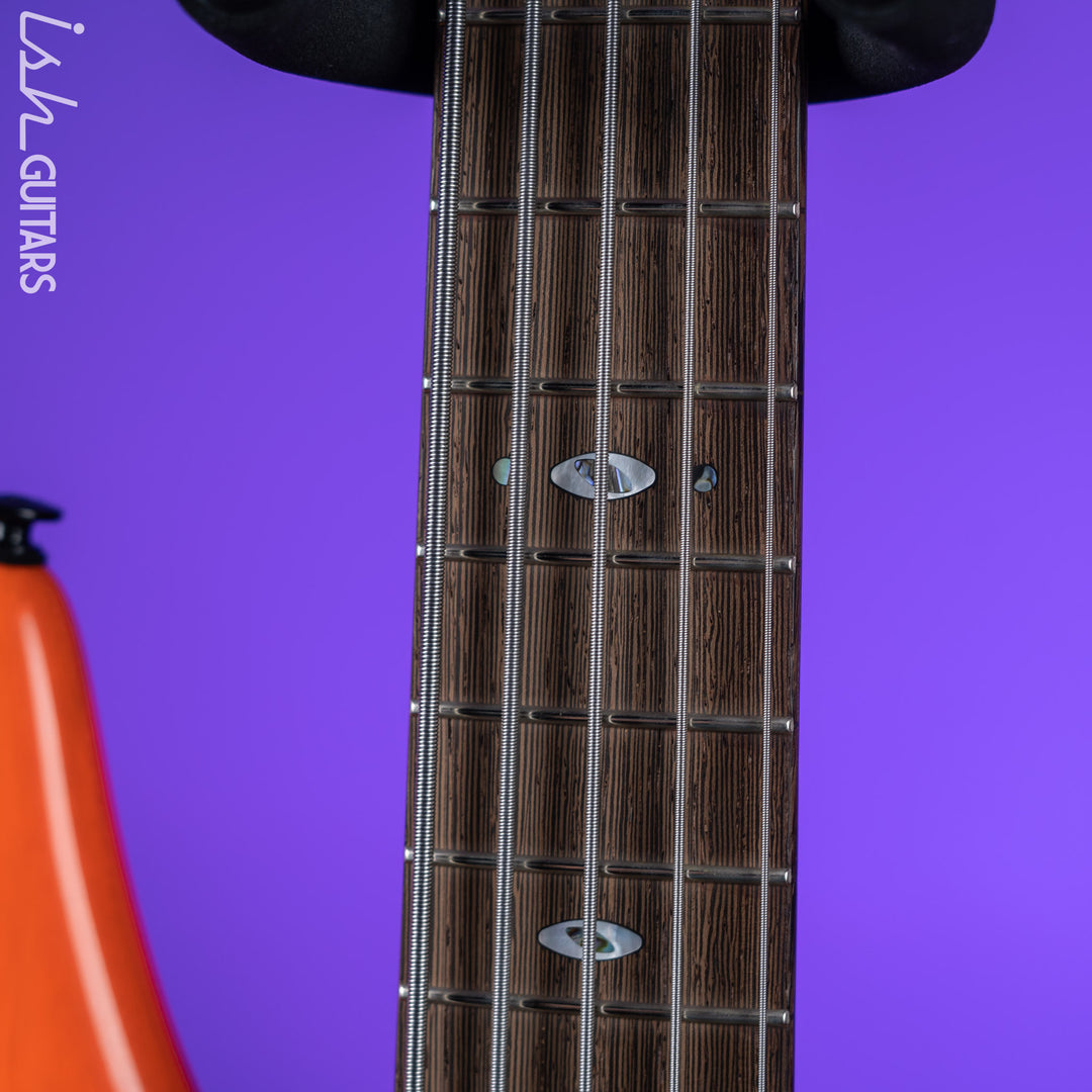 Ibanez SR Prestige SR4605 5-String Bass Guitar Orange Solar Flare Low Gloss