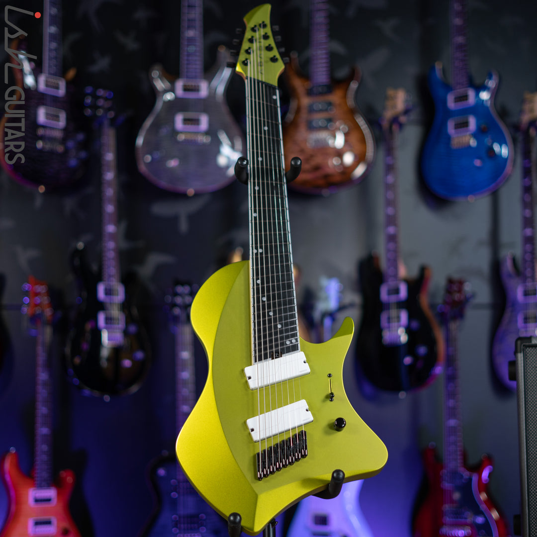 2022 Abasi Larada 8 Master Series USA Artura Green – Ish Guitars