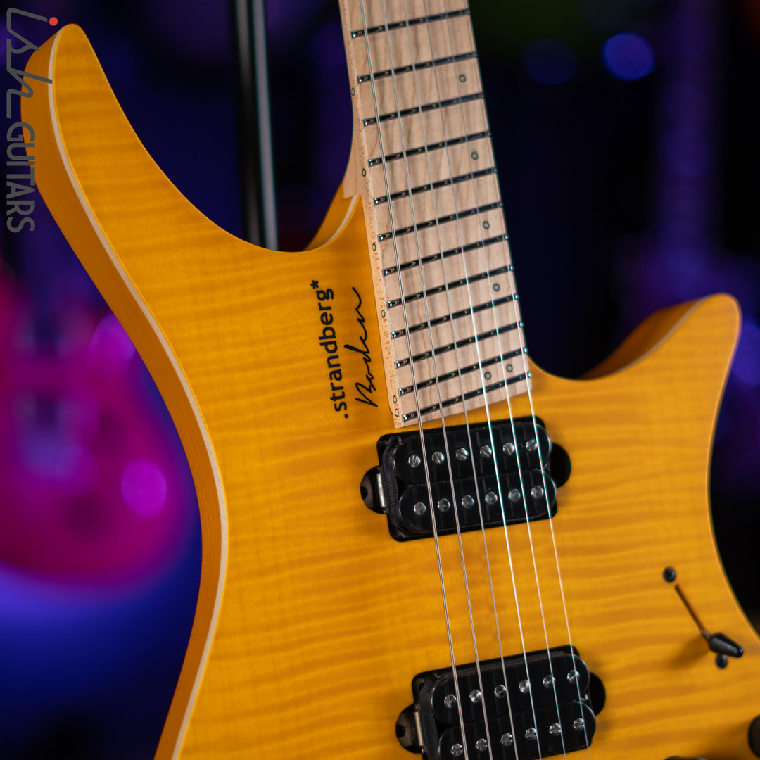 Strandberg Boden Standard NX 6 Multiscale Headless Guitar Amber